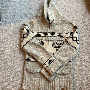 TNA sea to sky cowichan sweater